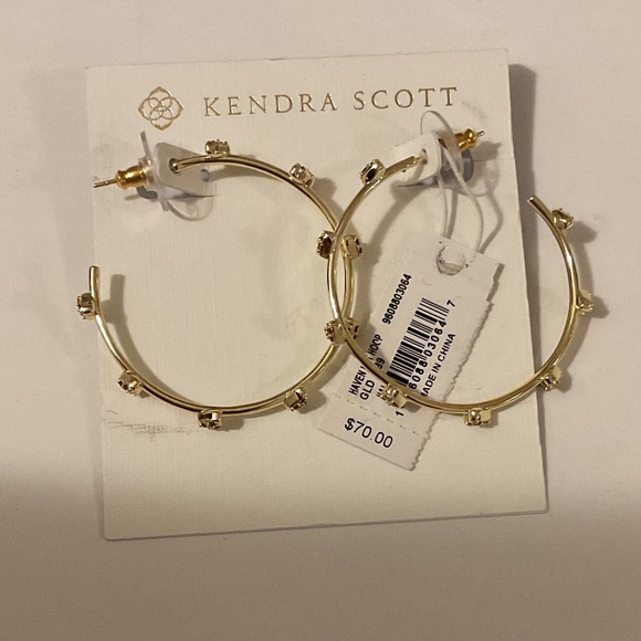 NWT Kendra Scott Haven Heart Earrings - Picture 7 of 8
